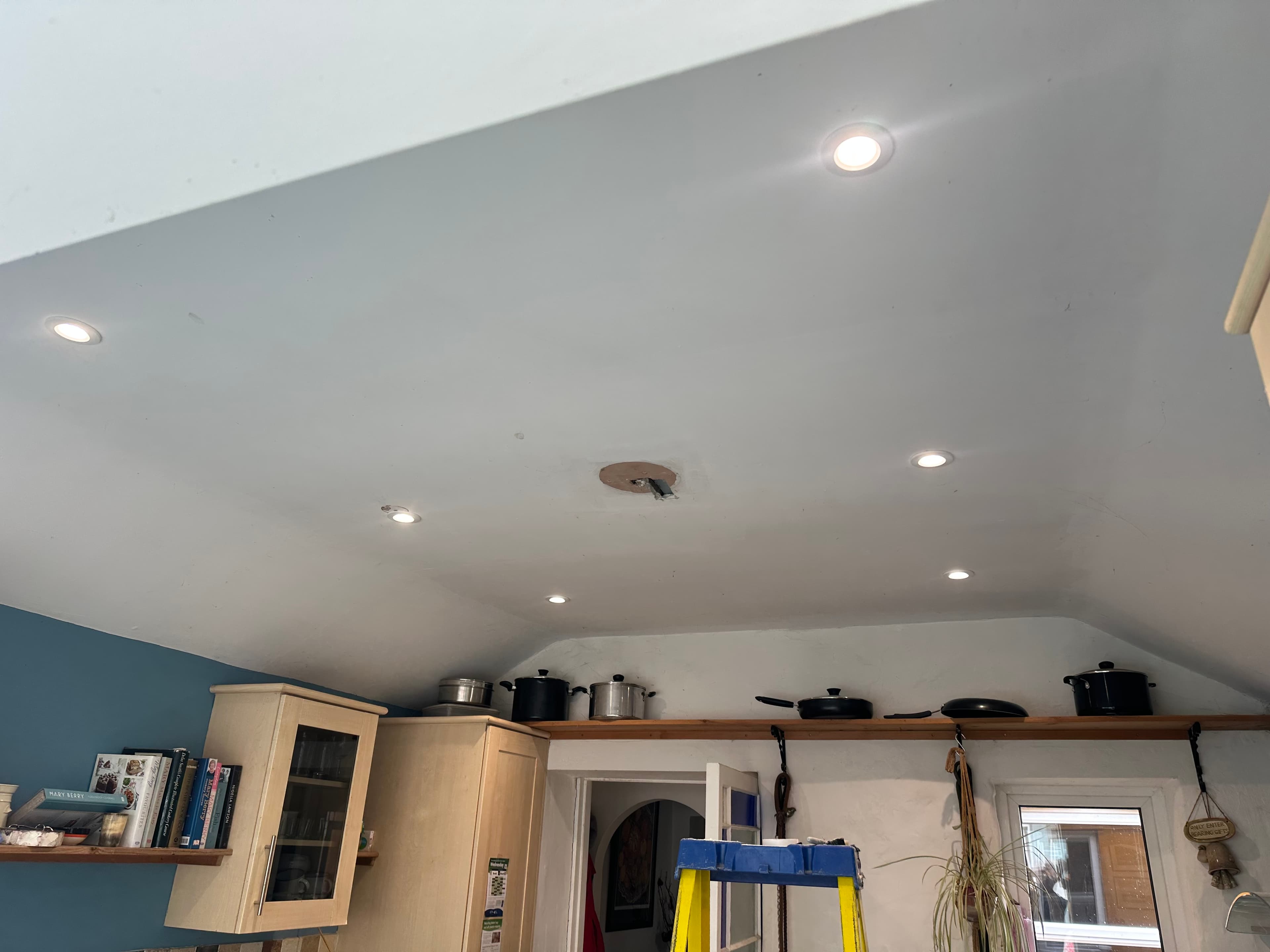 Coffee shop renovation electrical installation by Kevol Electrical