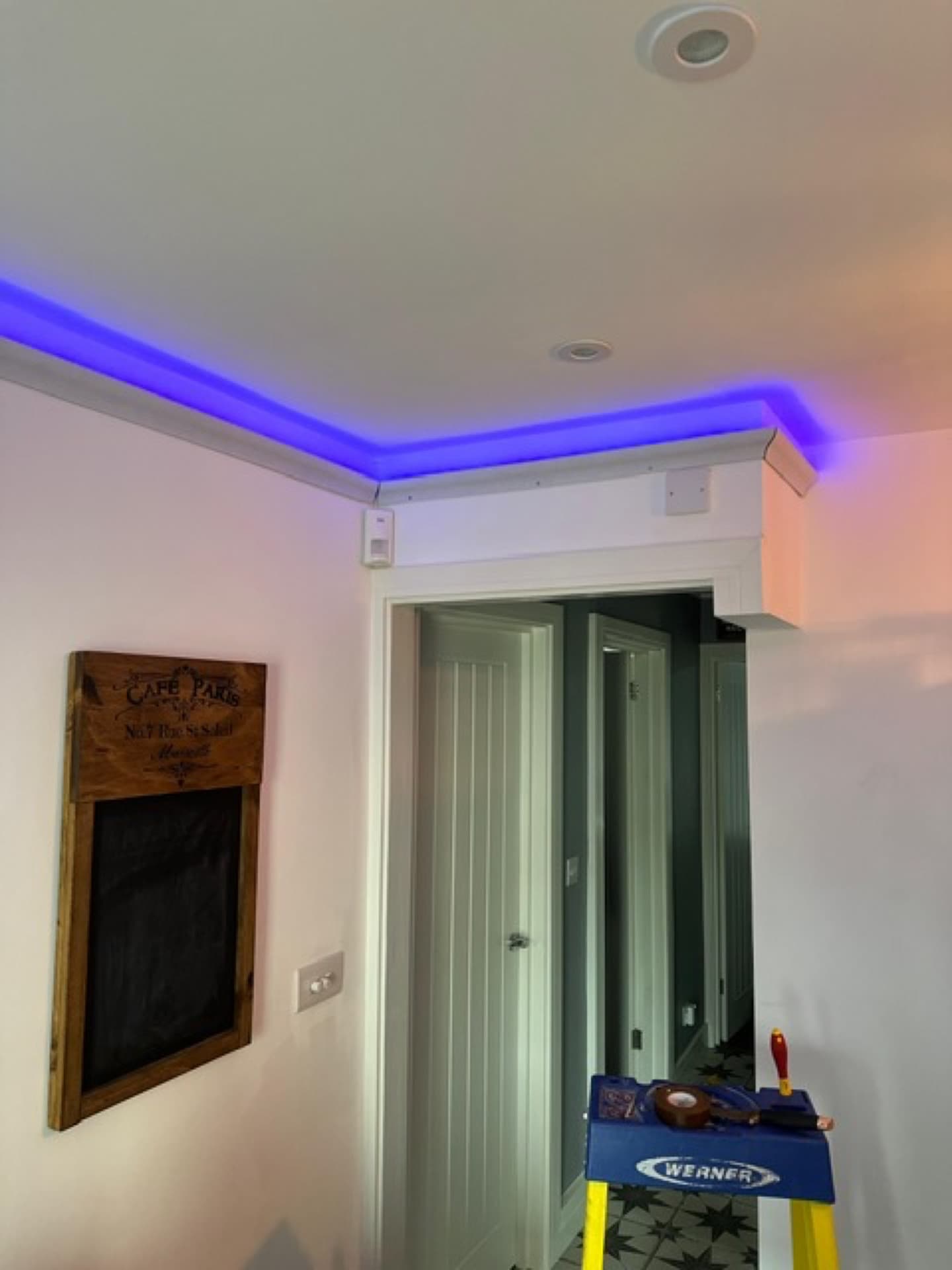 Interior feature lighting work in progress