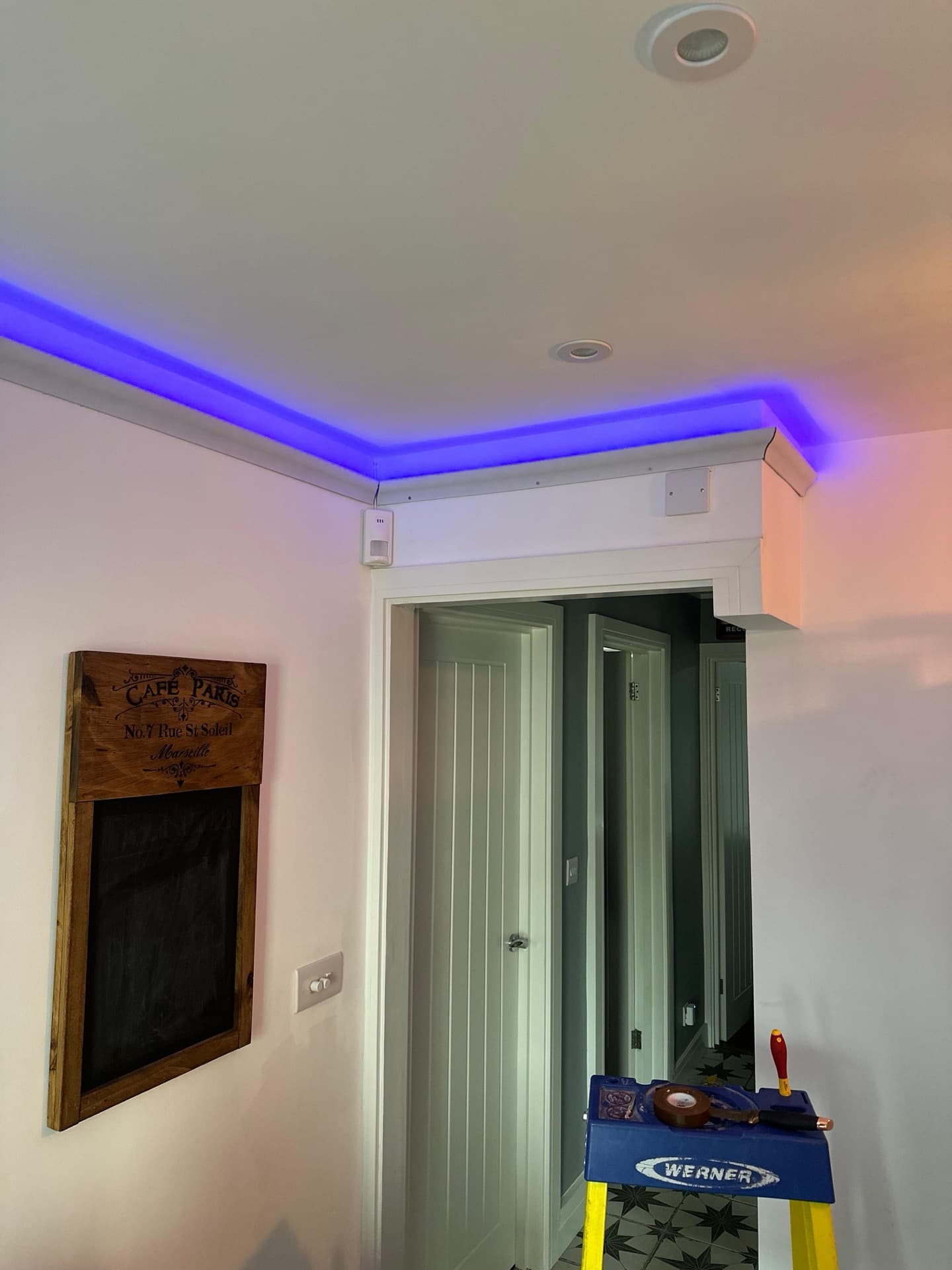 Residential electrical installation and interior work